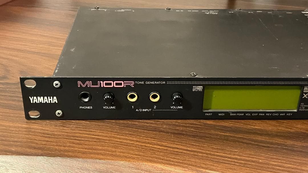 YAMAHA MU100R（音源モジュール）