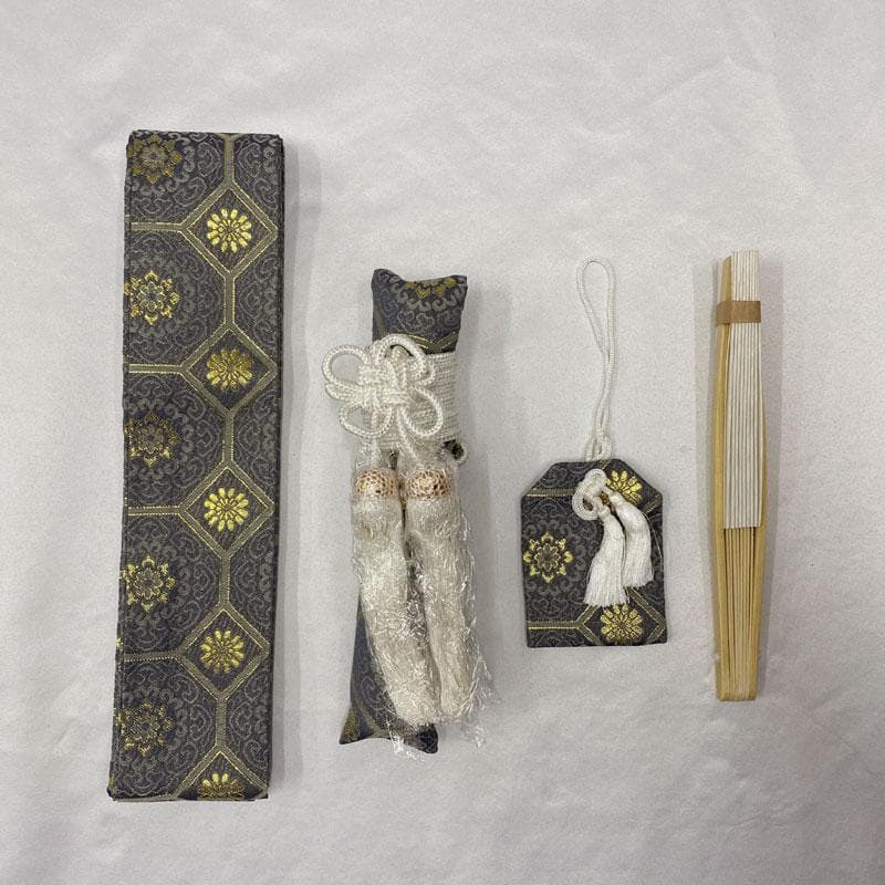 601ab53◎七五三 五歳 男児 着物&羽織&袴&角帯&長襦袢 淡鉄紺◎美品