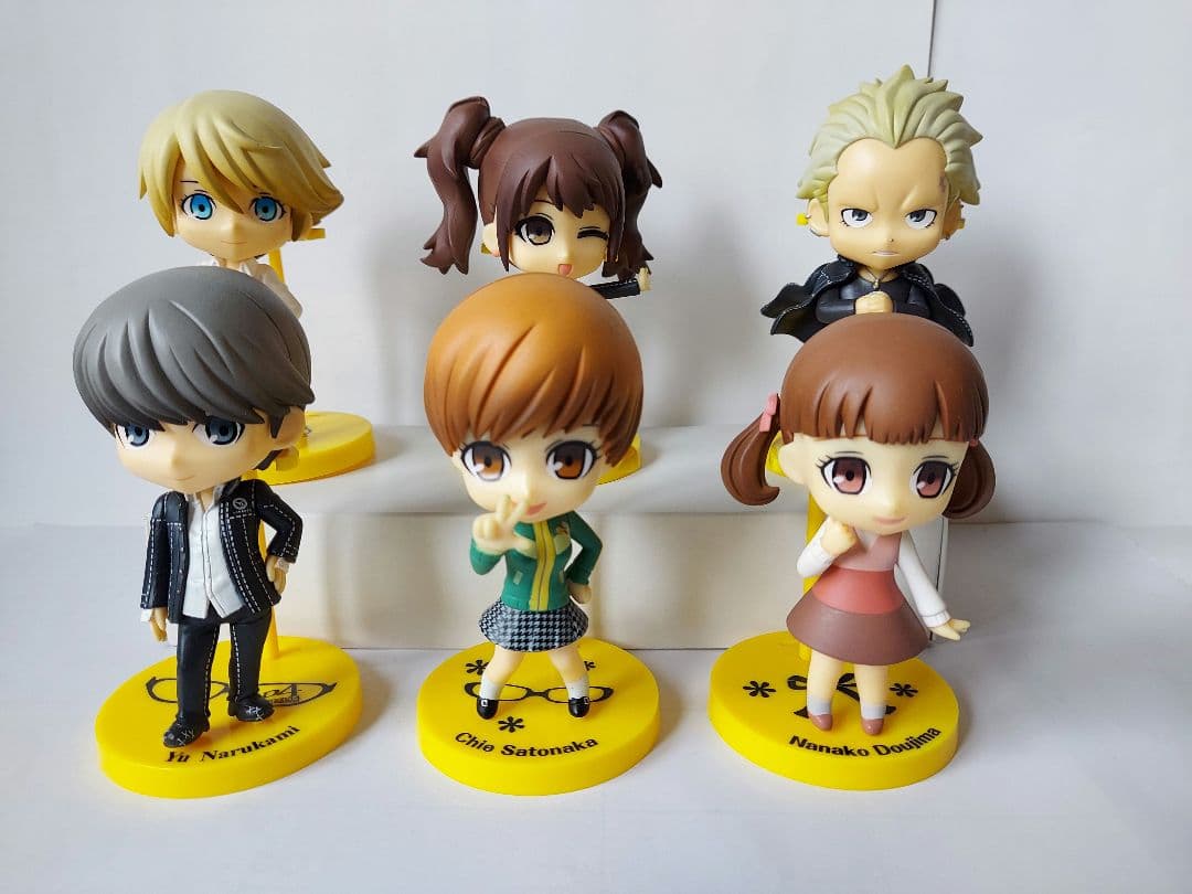 ペルソナ4 ハッピーくじ ちびフィギア 6体セット - メルカリ