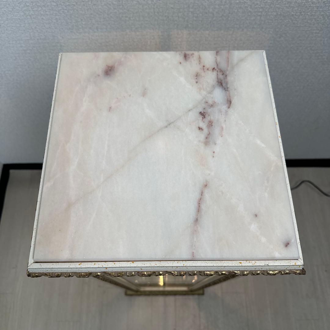 展示品 美品 イタリア製 キュリオケース ガラスキャビネット 金彩装飾 i4※