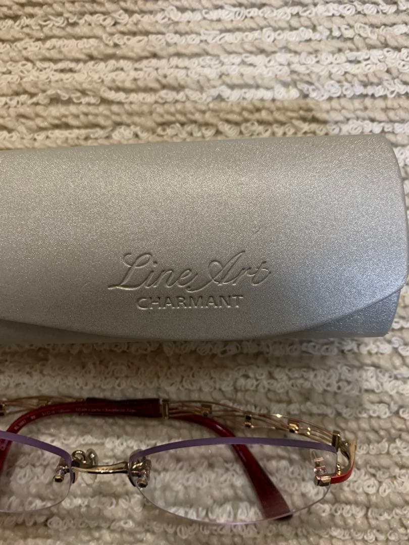 Line Art Charmant メガネ(度あり)。美品。