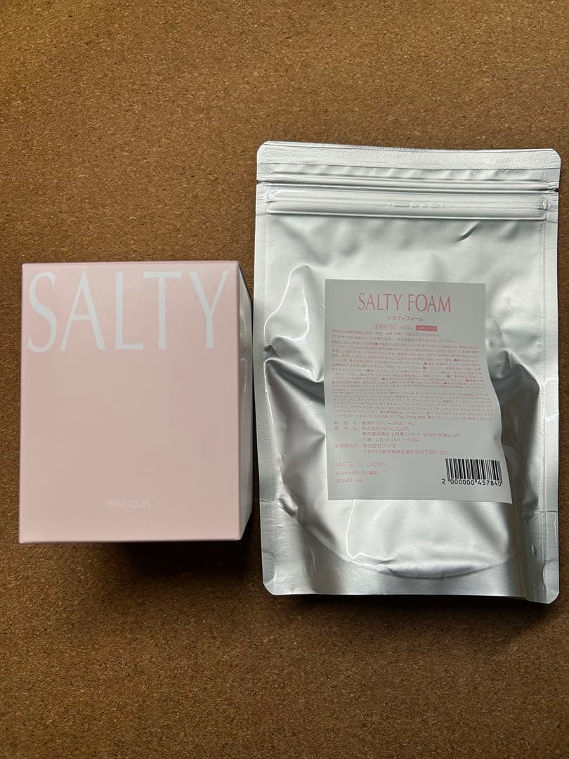 【新品】SALTY FOAM by MINAMO スクラブ本体詰替　9セット
