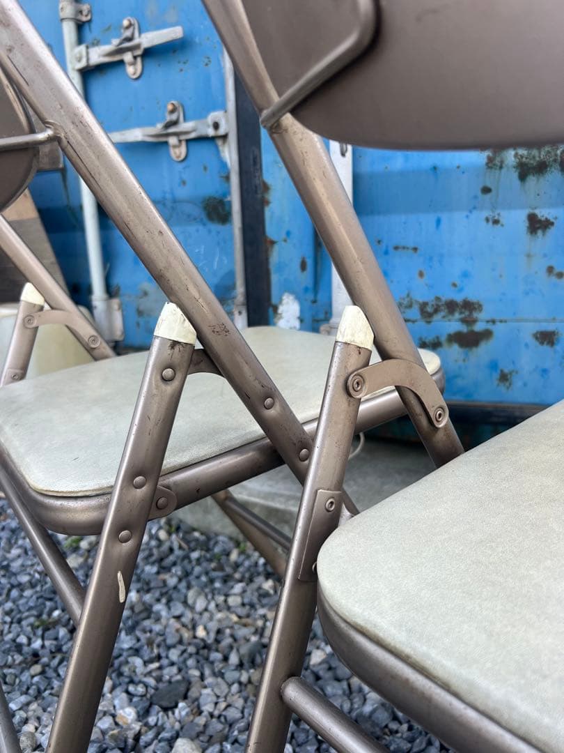 【2脚セット】USA Samsonite ヴィンテージ フォールディングチェア