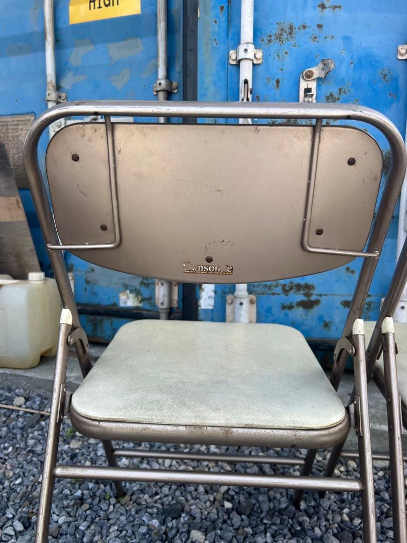 【2脚セット】USA Samsonite ヴィンテージ フォールディングチェア
