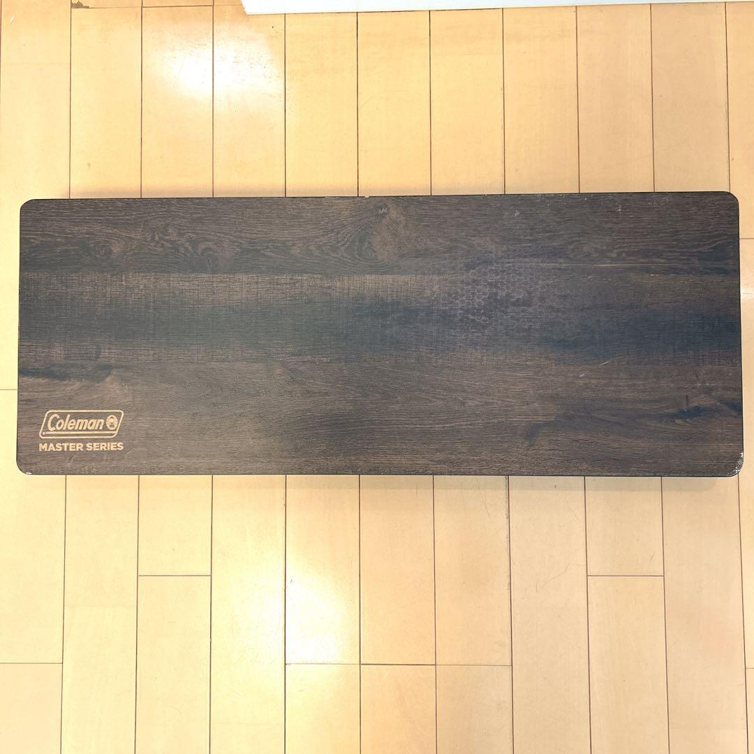 Coleman マスターシリーズ バタフライテーブル90 収納ケース付き