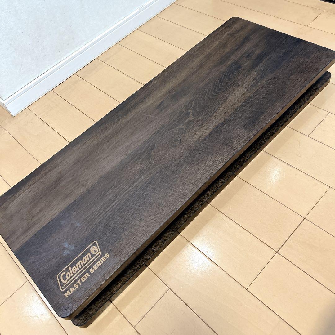 Coleman マスターシリーズ バタフライテーブル90 収納ケース付き