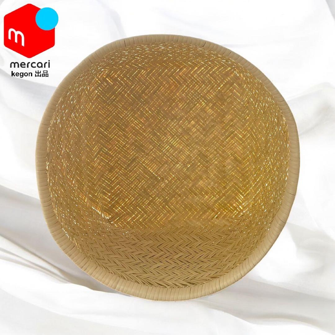 【新着新品】鳥越竹細工 すず竹 おぼけ 特大 極上品