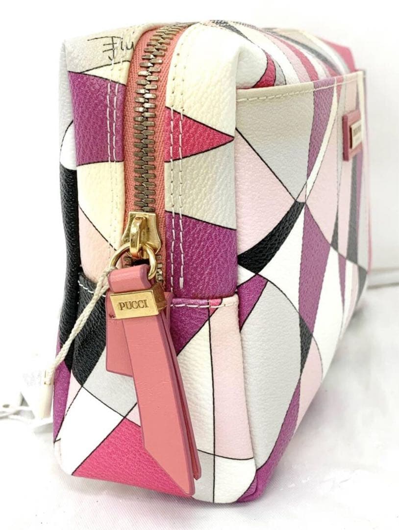 T04/109EMILIOPUCCIエミリオプッチプッチ柄ポーチ マルチカラー