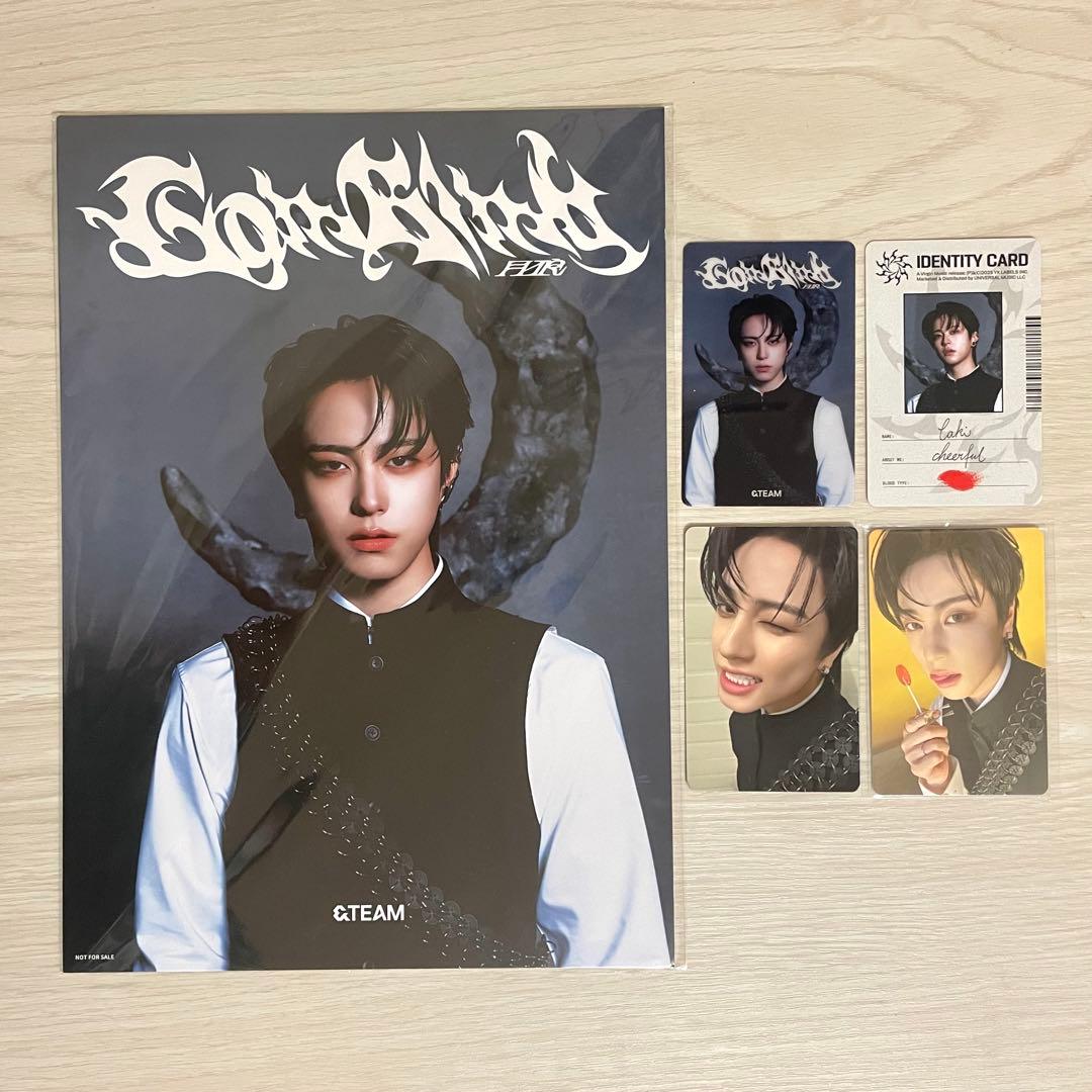 &TEAM 月狼 TAKI タキ ビジュアルシート＆トレカ4枚セット - メルカリ