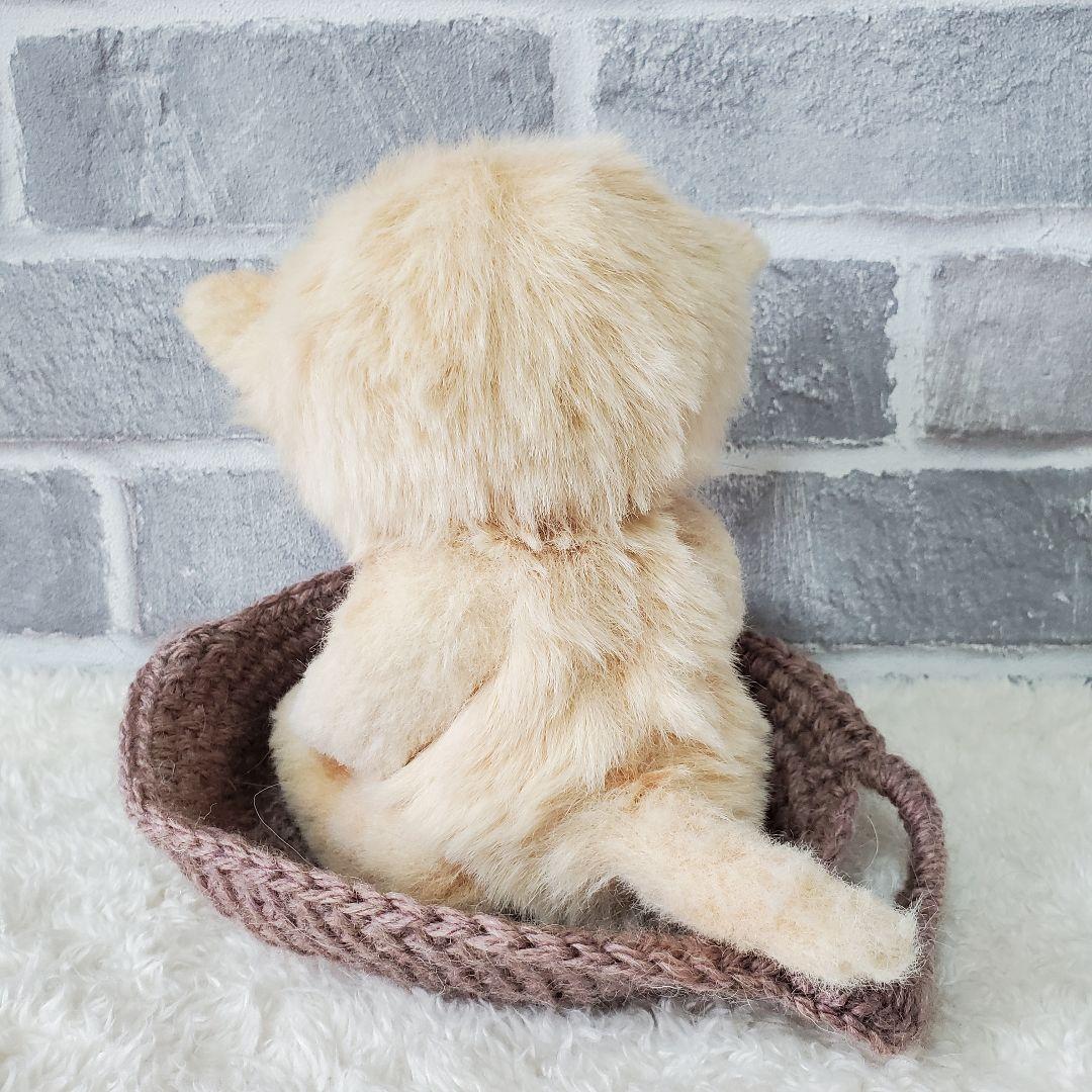 アートドール テディベア ぬいぐるみ 猫 ネコ 海外 アーティスト 作家