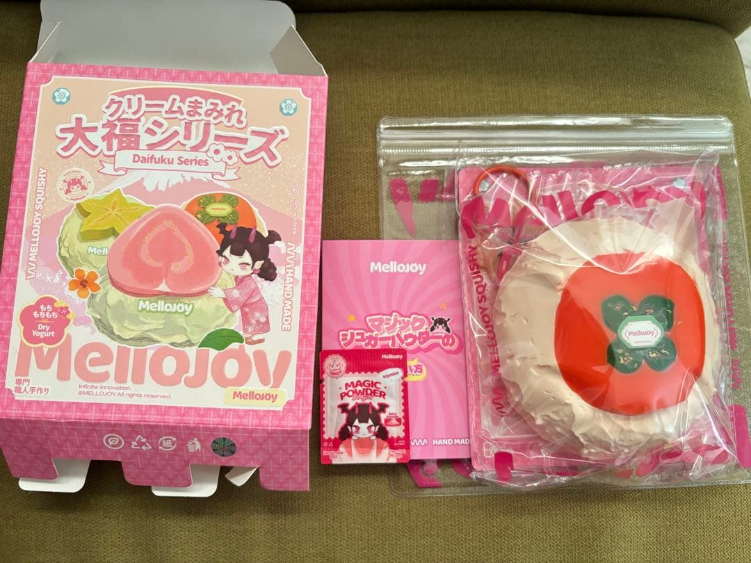 Mellojoy メロジョイ クリームまみれ大福シリーズ 柿 - メルカリ