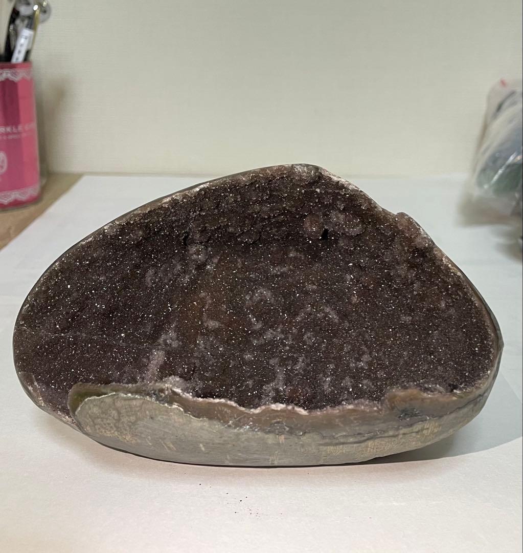 アメジスト マネーボックス ドゥルージー クリスタル パワーストーン ジオード