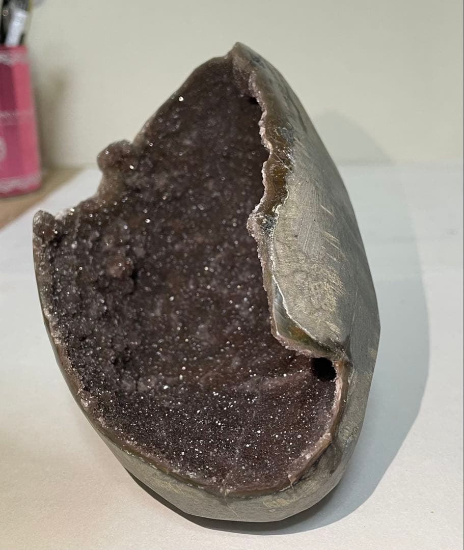 アメジスト マネーボックス ドゥルージー クリスタル パワーストーン ジオード