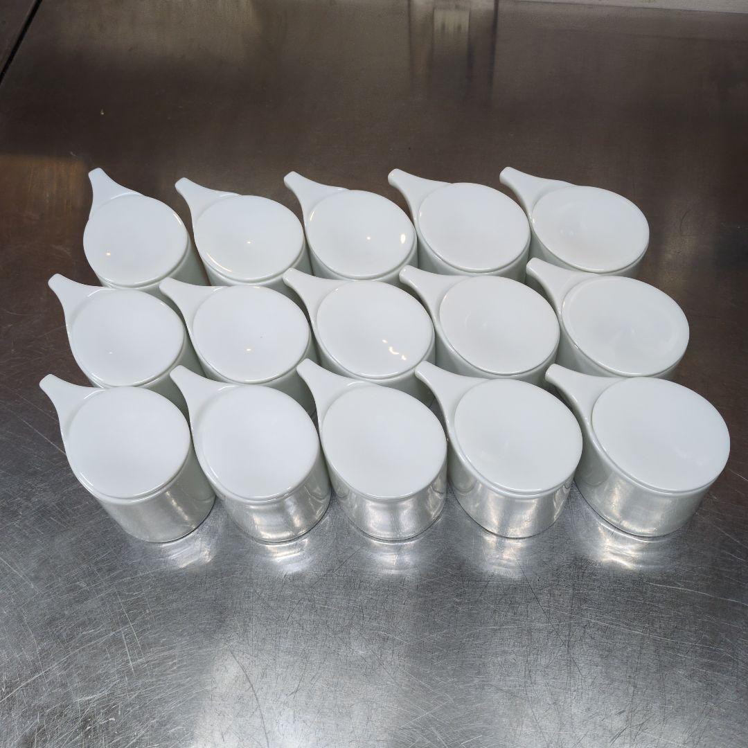 深山食器　瀬縞　汁差し　白磁　15セット