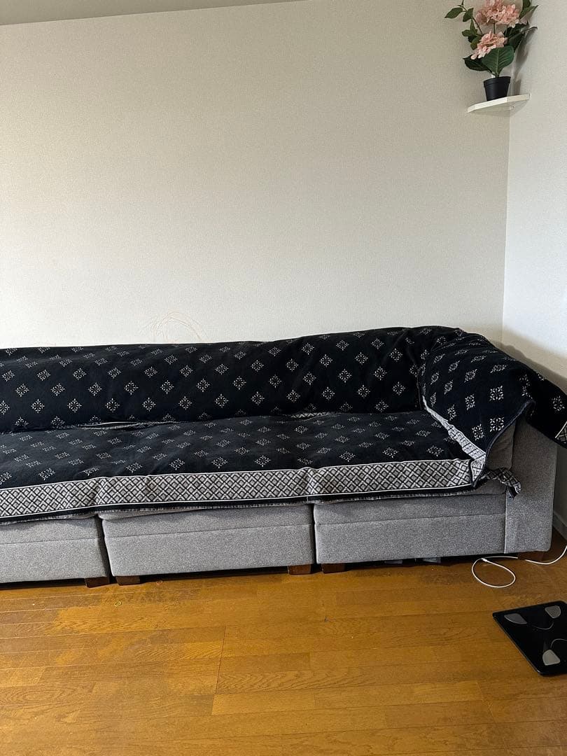 Thomasville 有効モジュラーソファ 6ピース グレー