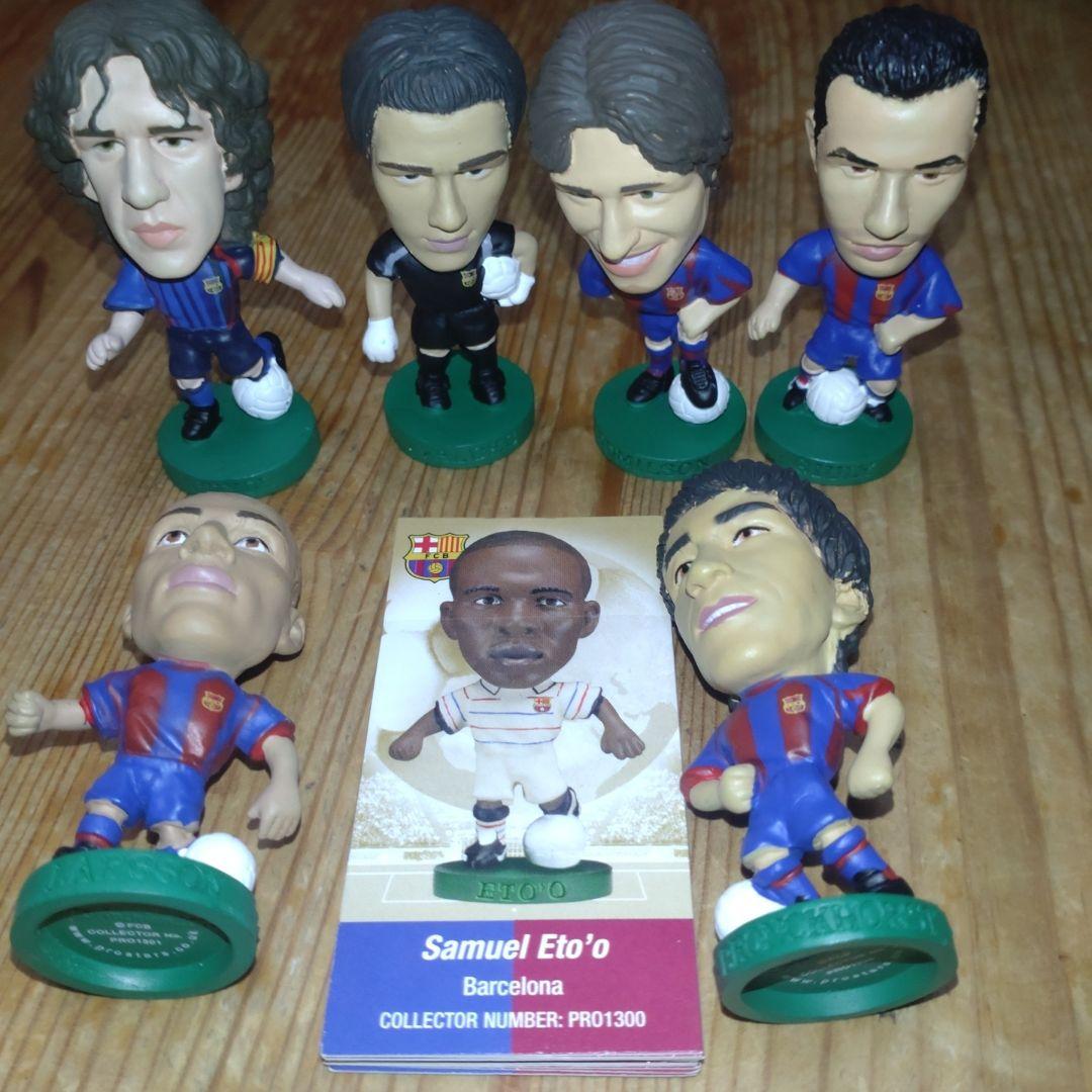 【レア】FCバルセロナ スペインリーグ04-05優勝記念12体セット