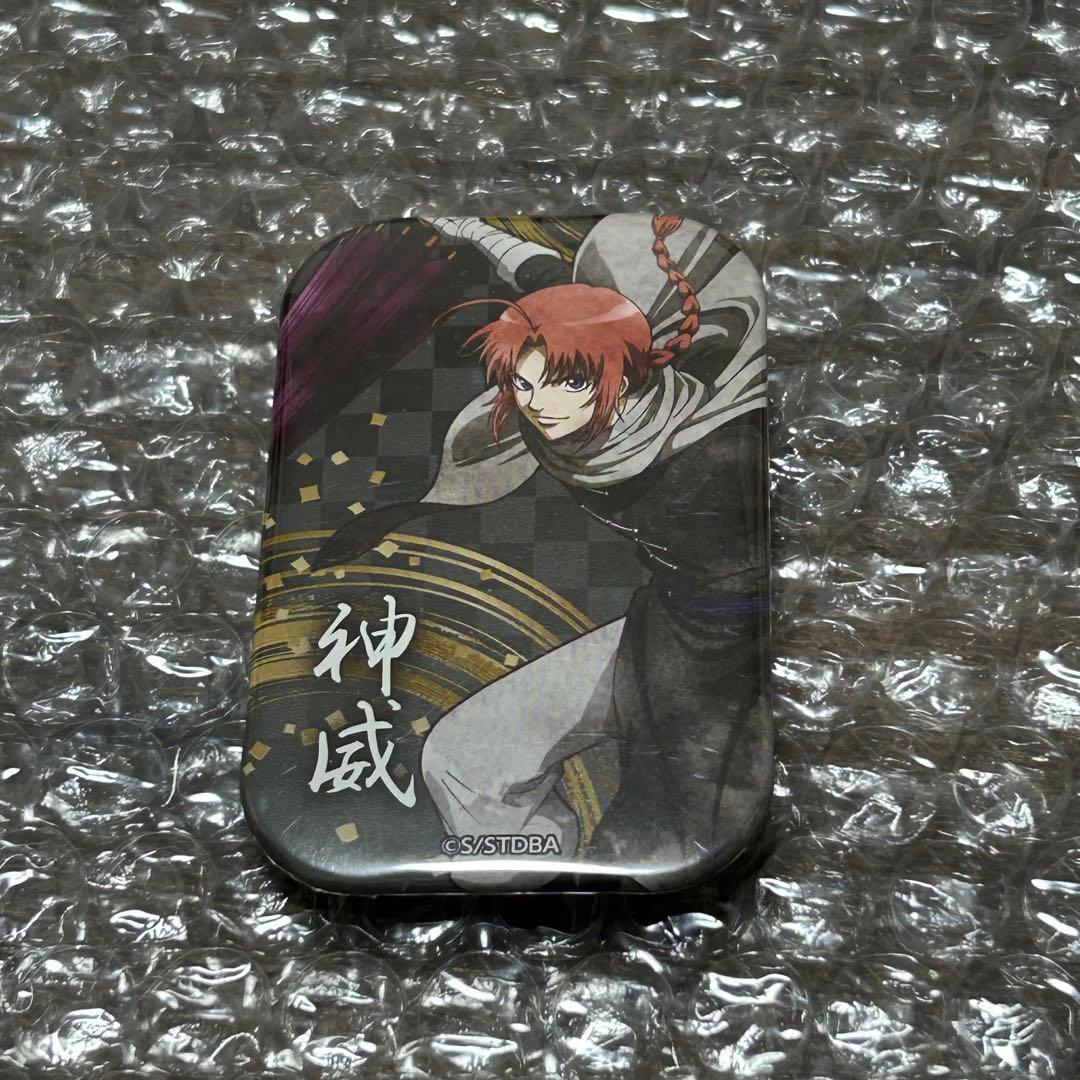 銀魂 ナンジャタウン スクエア 缶バッジ 神威 - メルカリ