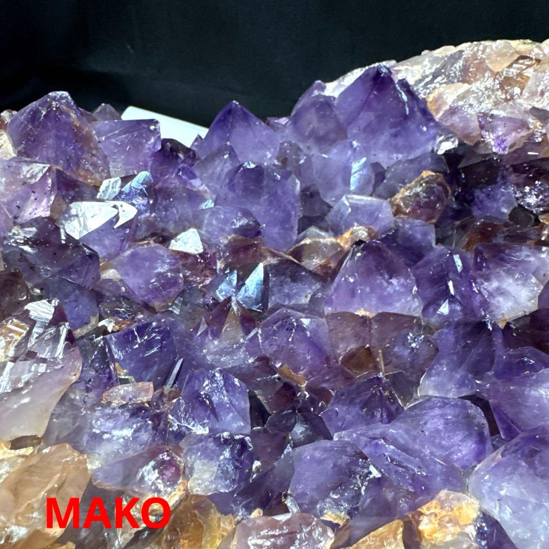 M1670☆アメジストクラスター8.8Kg☆天然石　原石☆N50301-A