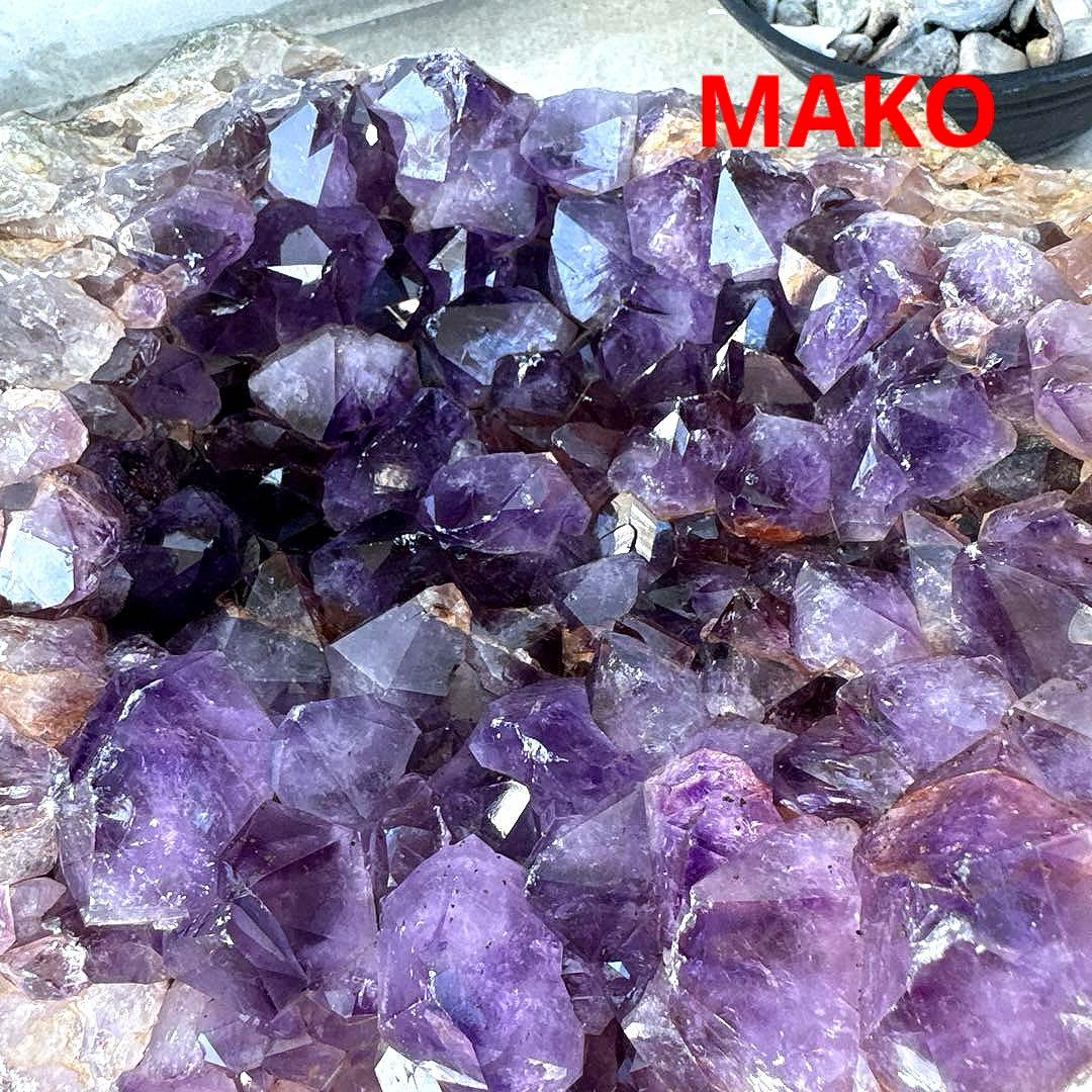 M1670☆アメジストクラスター8.8Kg☆天然石　原石☆N50301-A