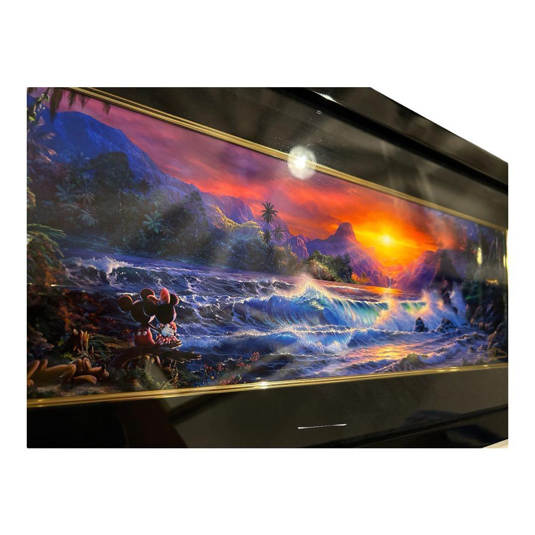 き*ん様 【希少・真作】ミッキー ミニー　ラッセン「ロマンティックサンセット」