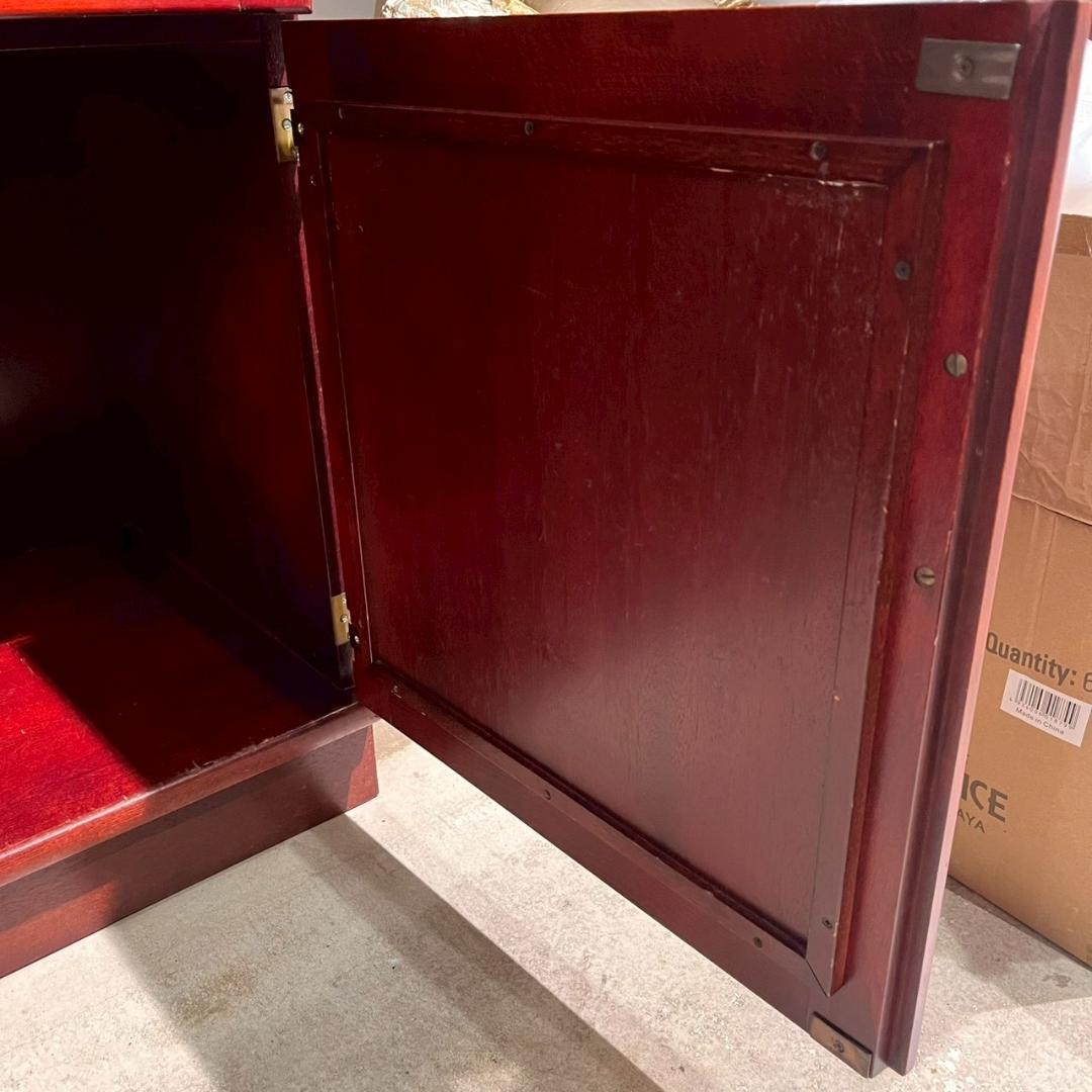 カリモク ライティングデスク キャビネット ライティングビューロー 収納棚