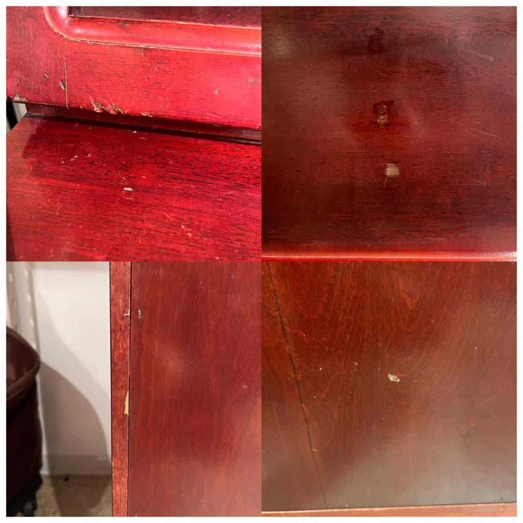 カリモク ライティングデスク キャビネット ライティングビューロー 収納棚