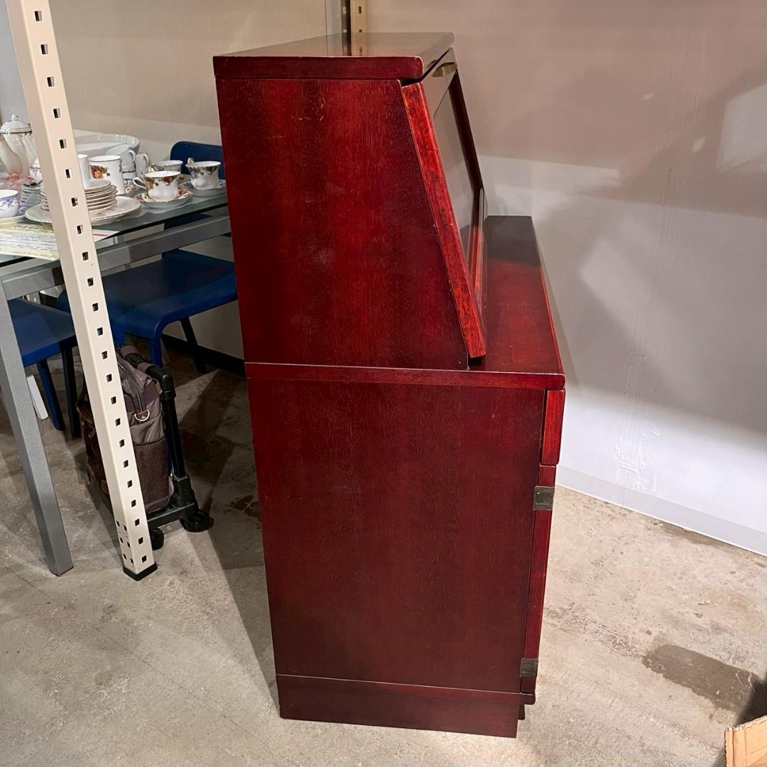 カリモク ライティングデスク キャビネット ライティングビューロー 収納棚