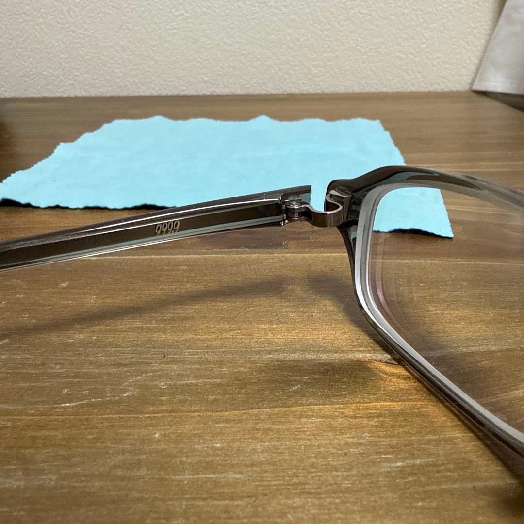 999.9 フォーナインズ NP-86 メガネ ケース付き