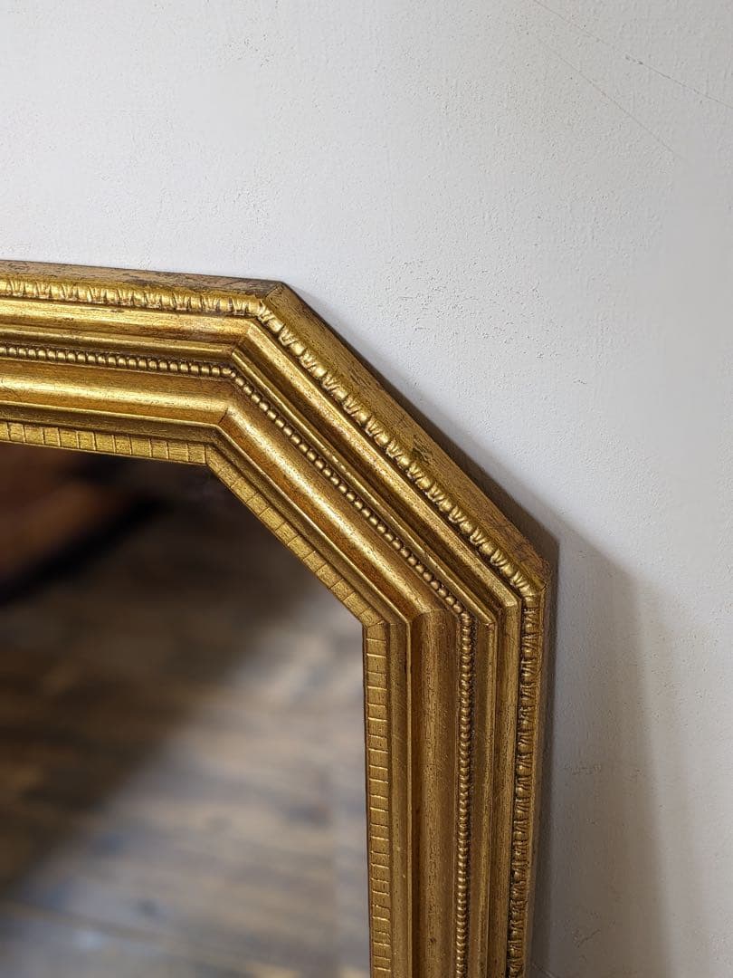 【 うさぎ 】クラシックなゴールドのミラー