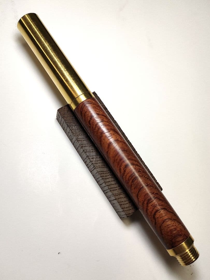 【ブビンガ】ロウ・ブラス万年筆
