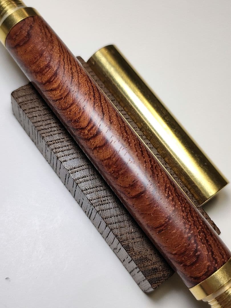 【ブビンガ】ロウ・ブラス万年筆