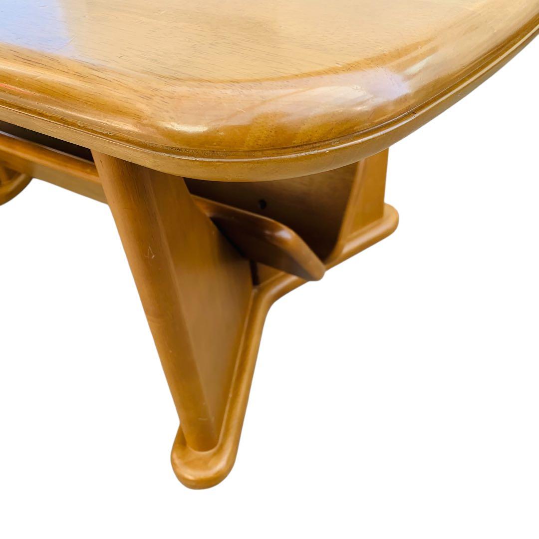 美品‼️maruniマルニセンターテーブル 天然木　ローテーブル　ラック