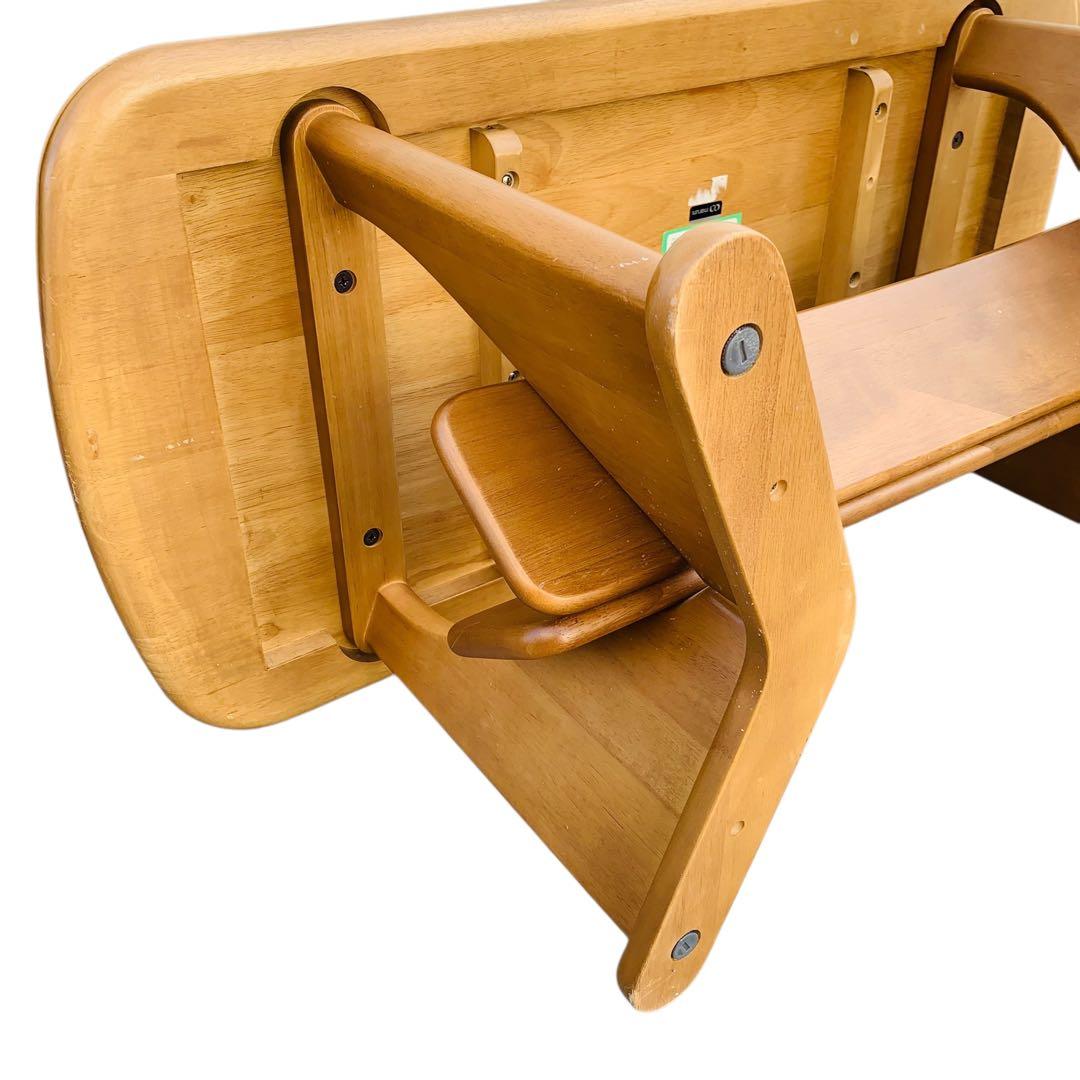 美品‼️maruniマルニセンターテーブル 天然木　ローテーブル　ラック