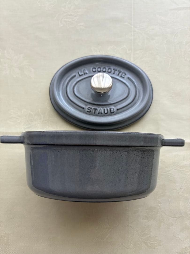 STAUB LA COCOTTE 鍋 15㌢　グレー
