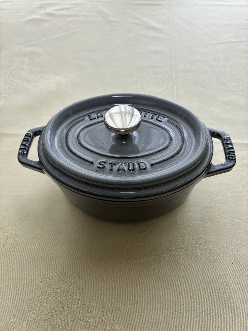 STAUB LA COCOTTE 鍋 15㌢　グレー