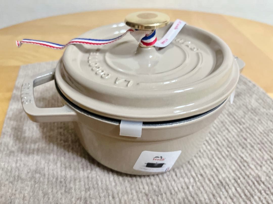 ストウブ ピコ・ココットラウンド リネン 16cm