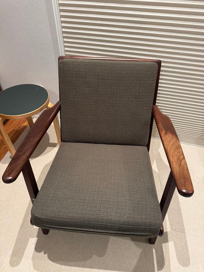 1950〜60s GETAM デンマークGE-88 1pソファ　ゲタマ刻印あり