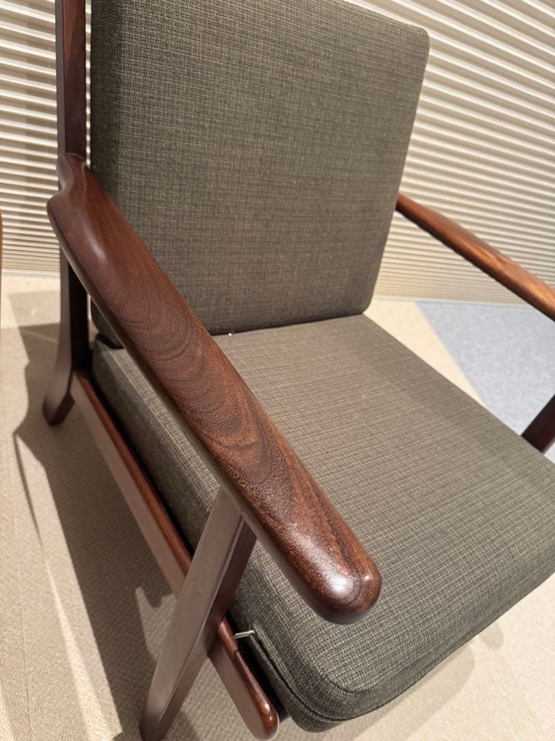 1950〜60s GETAM デンマークGE-88 1pソファ　ゲタマ刻印あり