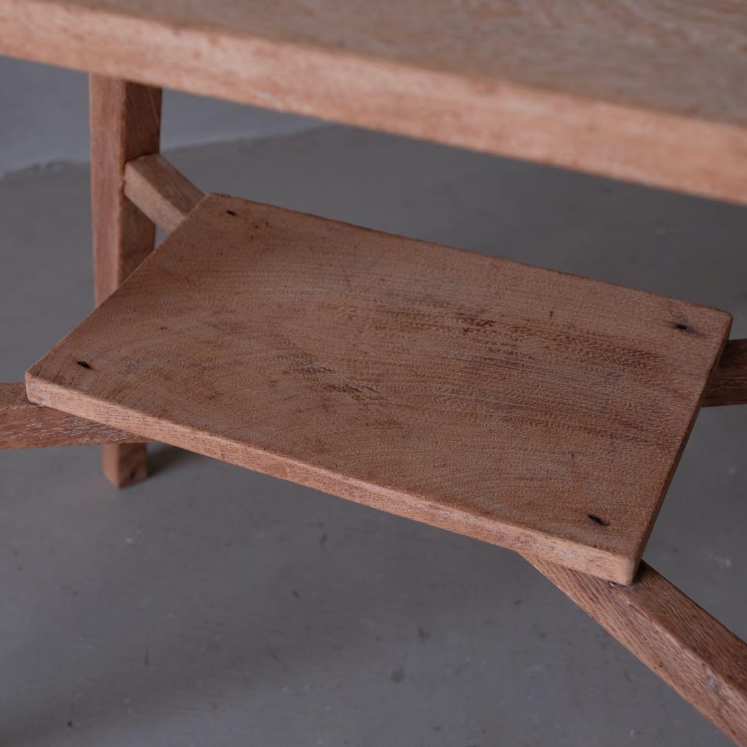 栓材 センターテーブル　コーヒーテーブル サイドテーブル デスク 古家具