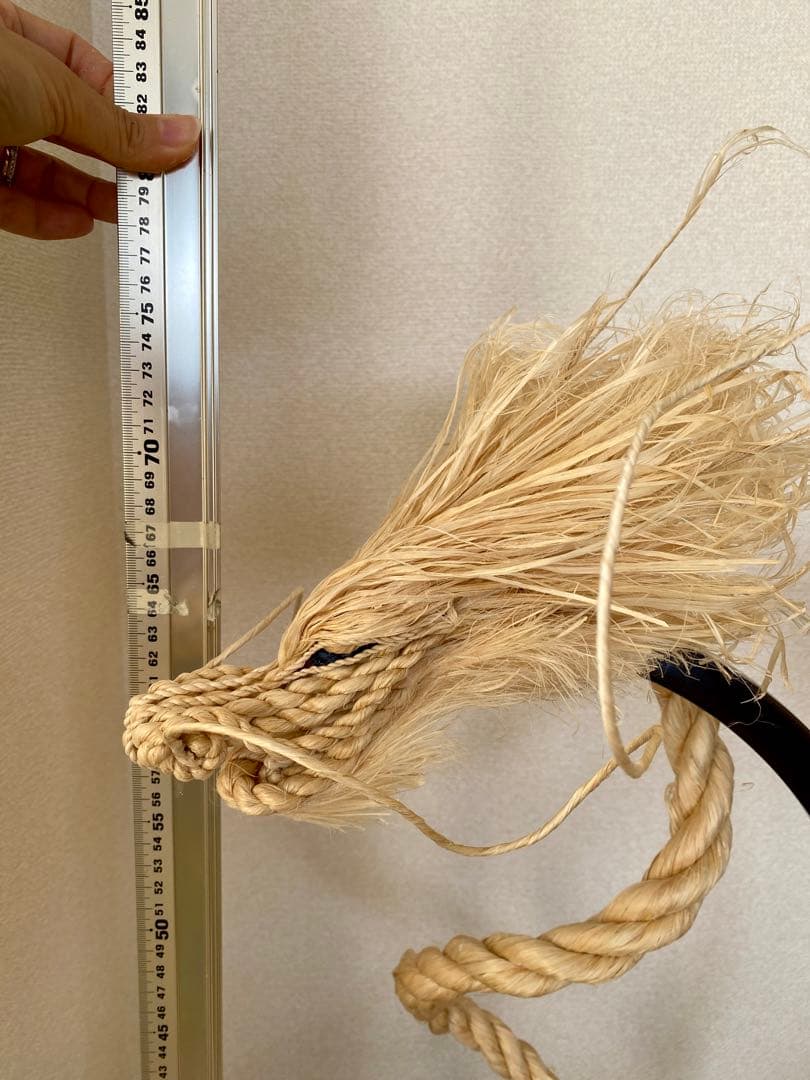 ご注文受けてから作成精麻龍　かける台座なし　龍のみ