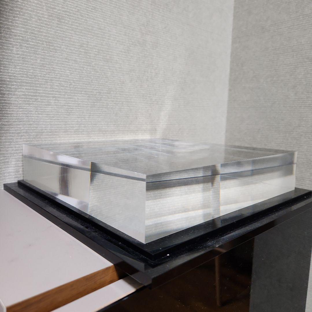 透明アクリル正方形プレート 5センチ厚　たてよこ30×30センチ