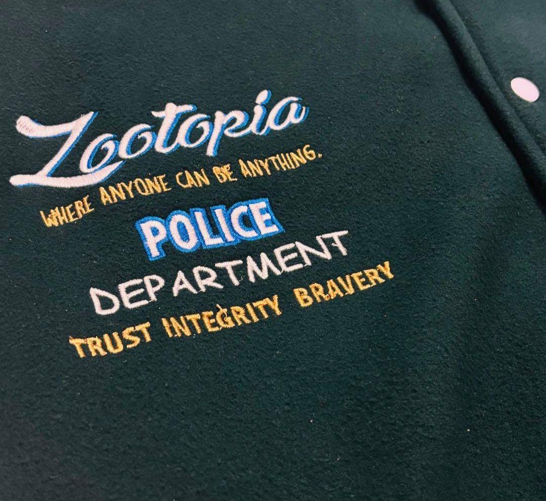 新品未使用タグ付 L ズートピア ジュディ ニック スタジャン 上着