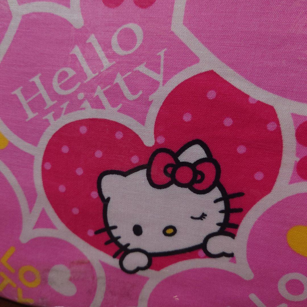 レア　平成レトロ　ハローキティ　ジュニア　掛け敷きふとんカバー　2003 生地