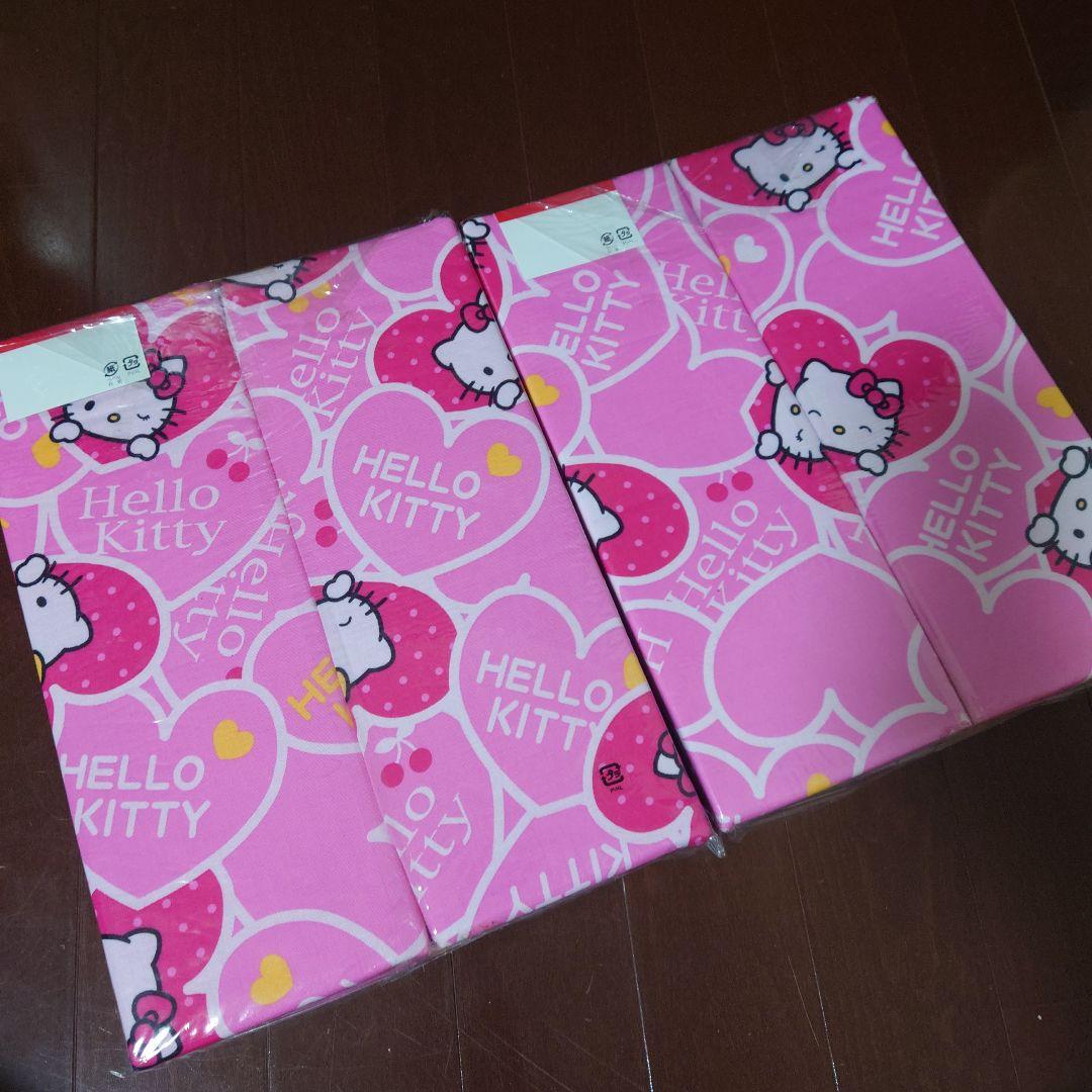 レア　平成レトロ　ハローキティ　ジュニア　掛け敷きふとんカバー　2003 生地