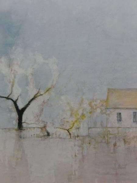 ジャンセン 「春」、繊細、可憐、希少画集画、 新品額装付