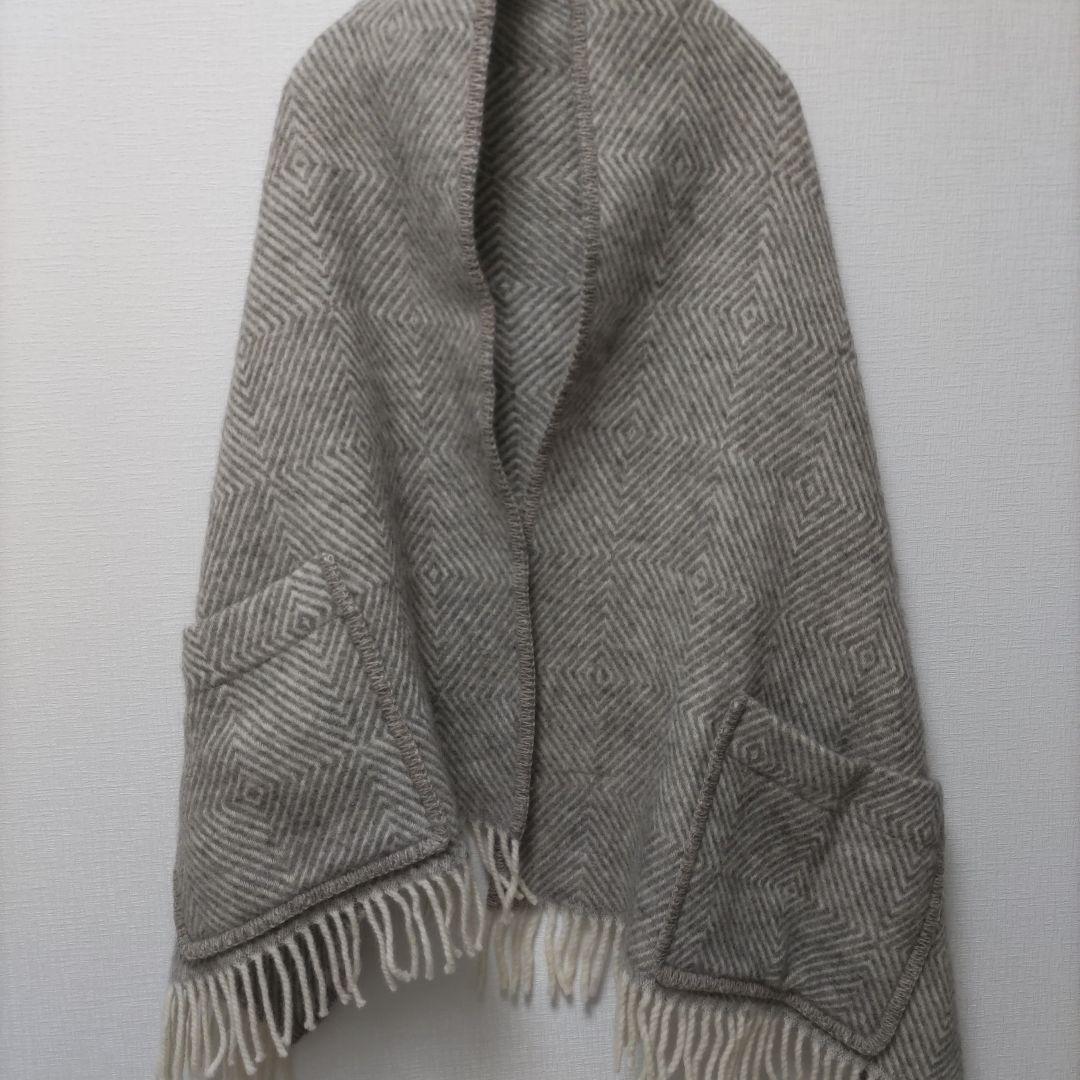 LAPUAN KANKURIT ラプアンカンクリ ポケット付ショール