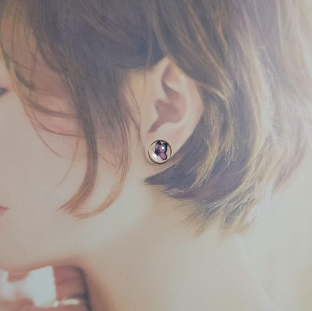 【1133】蝶々のピアス／イヤリング