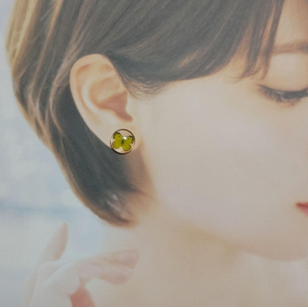 【1133】蝶々のピアス／イヤリング