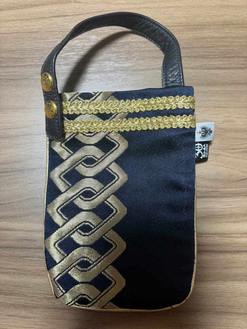 【未使用】聖飢魔II 30周年スマホポーチ/デーモン閣下バージョンJAP工房