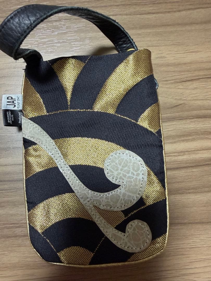 【未使用】聖飢魔II 30周年スマホポーチ/デーモン閣下バージョンJAP工房